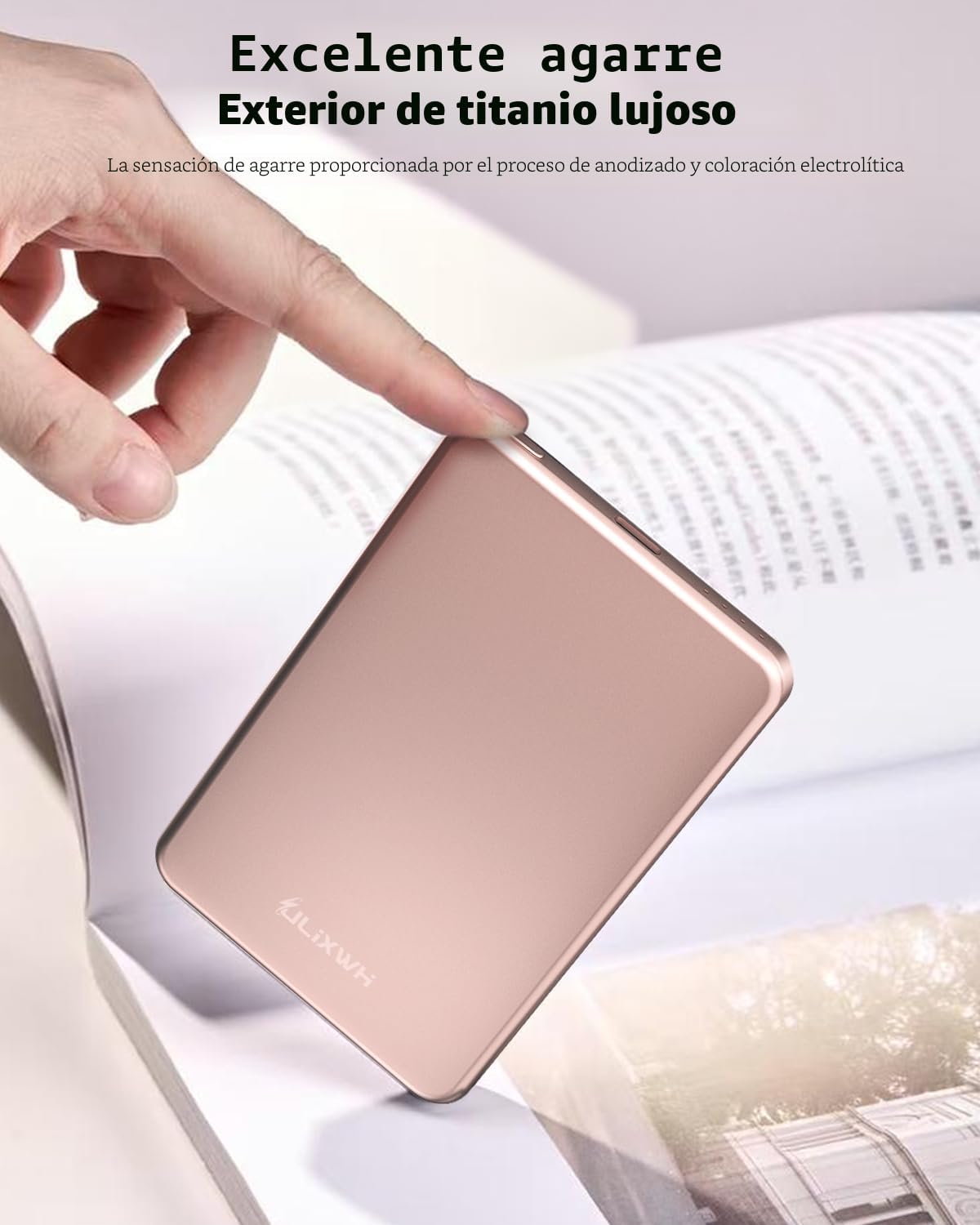 ULiXWH [0,3 cm Ultra Slim] [Hecho de aleación] para Magsafe Cargado...