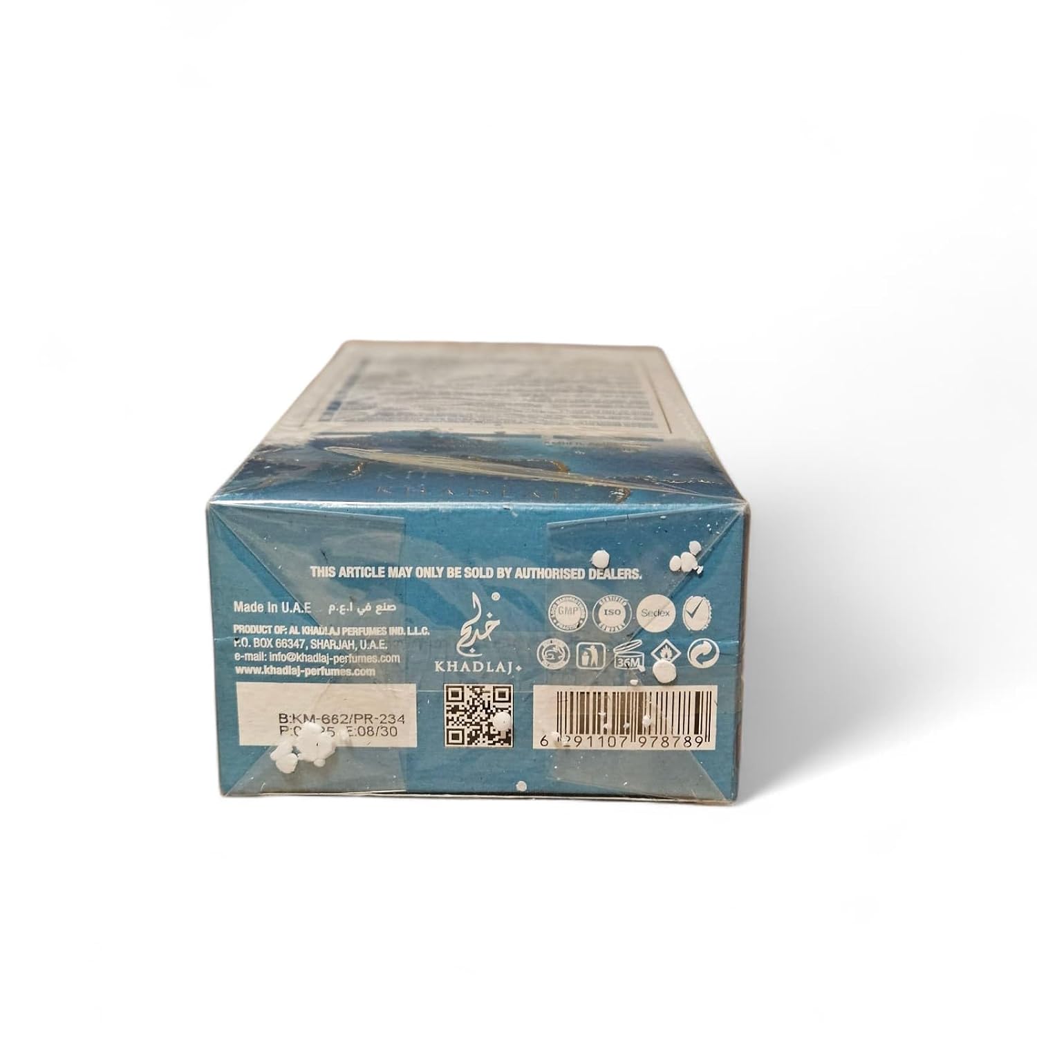 KHADLAJ Island Extrait De Parfum, fragancia de lujo en botella de v...