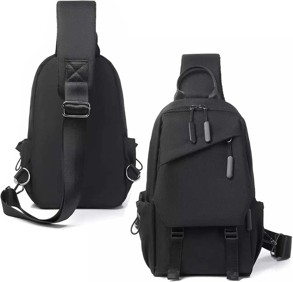 Bolsa cruzada de viaje para hombres y mujeres con soporte para bote...