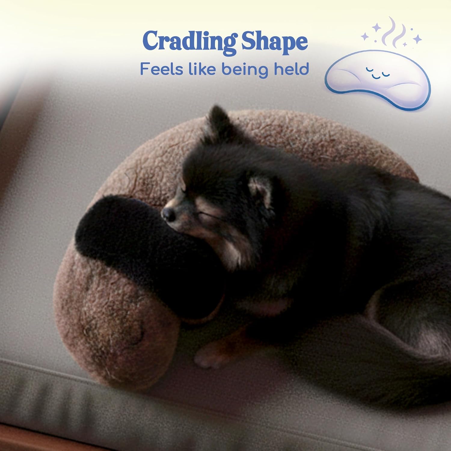 Race&amp;Herd CuddleBun - Juguete para cachorros con latido del cor...