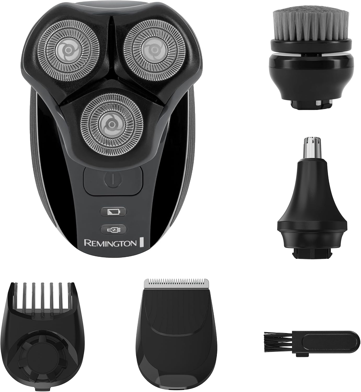 Remington Balder 3 cabezales de afeitadora de doble pista, pivote m...
