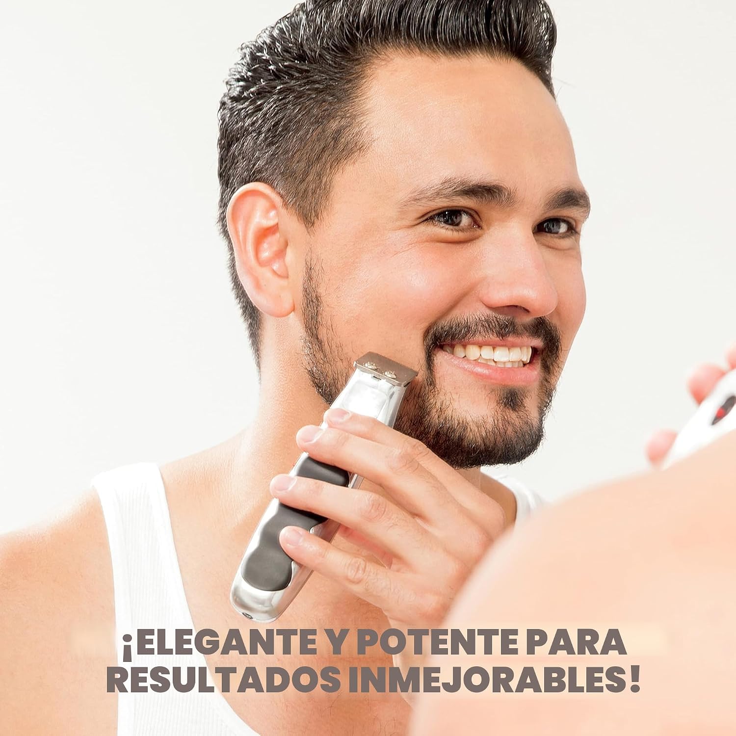 Wahl Groomsman Recortador de barba y bigote a batería para el afeit...