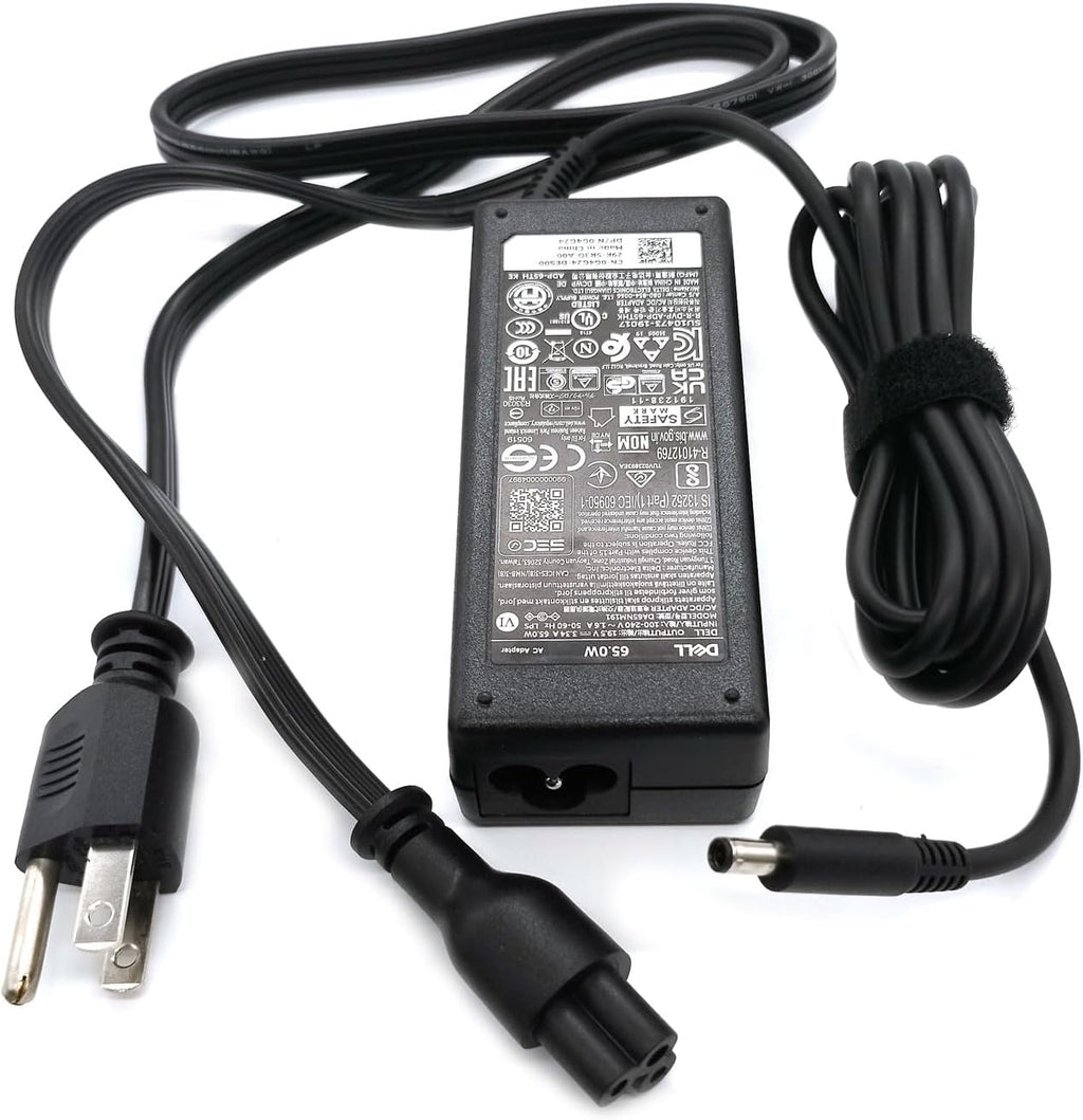 Dell Cargador portátil de 65W con punta de 4.5mm, Adaptador AC para...