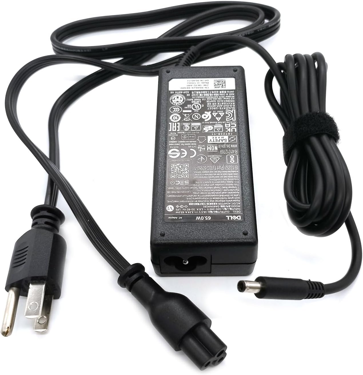 Dell Cargador portátil de 65W con punta de 4.5mm, Adaptador AC para...