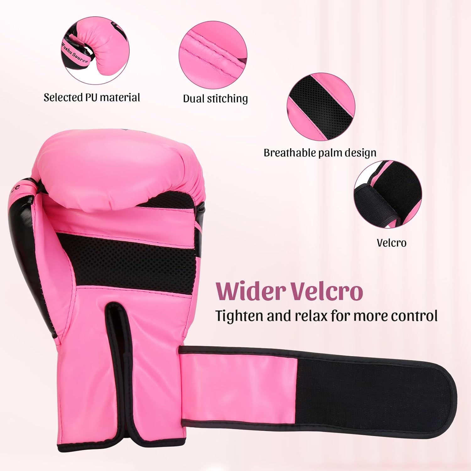 PiscatorZone Guantes de entrenamiento de boxeo Guantes para saco de...