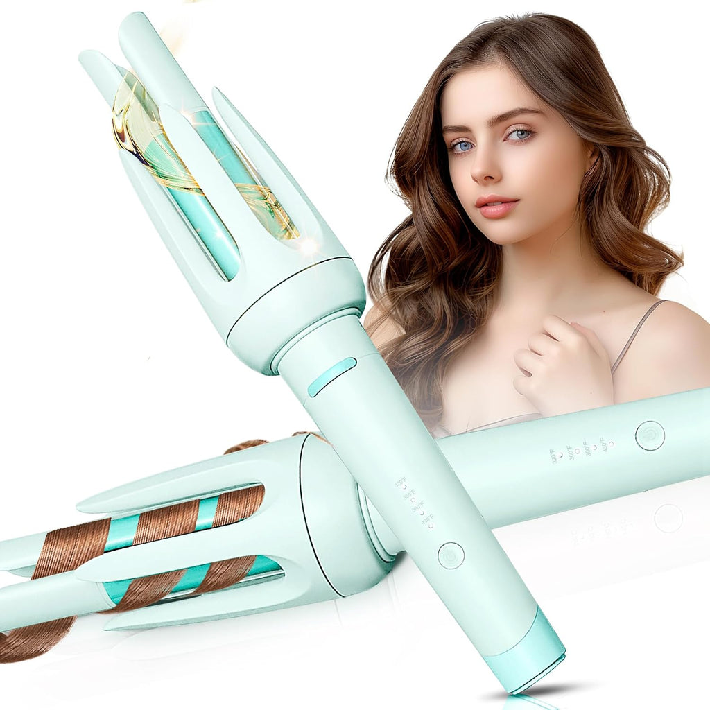Rizador automático de pelo, rizador automático con 4 temperaturas y...