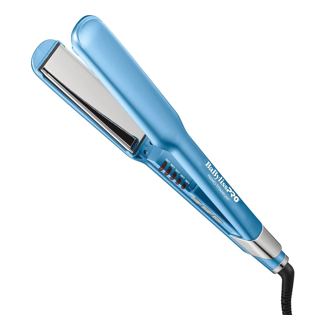 Plancha de pelo ultra elegante BabylissPRO Nano Titanium, plancha p...