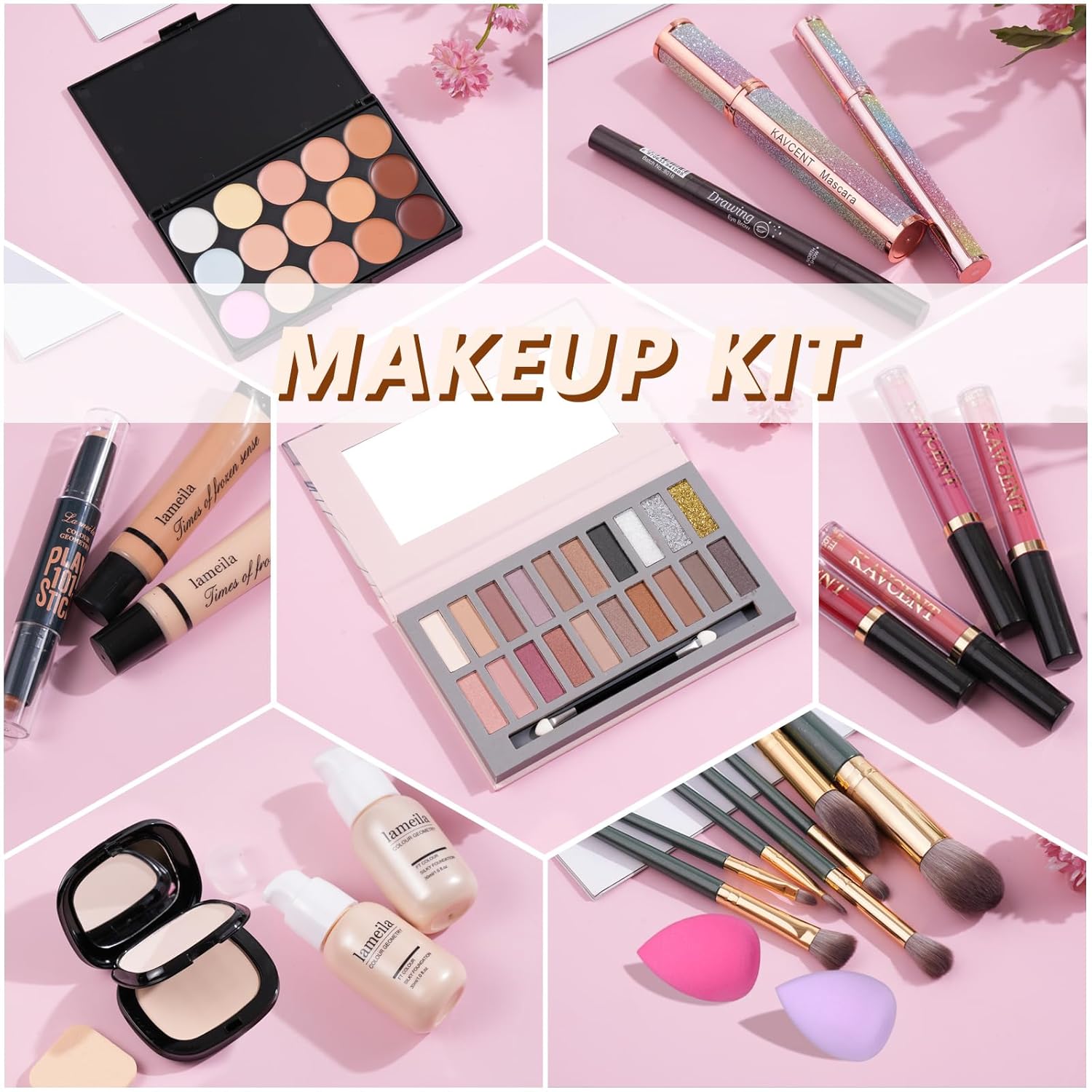 Juego de maquillaje Kit de maquillaje para mujeres Kit completo Jue...