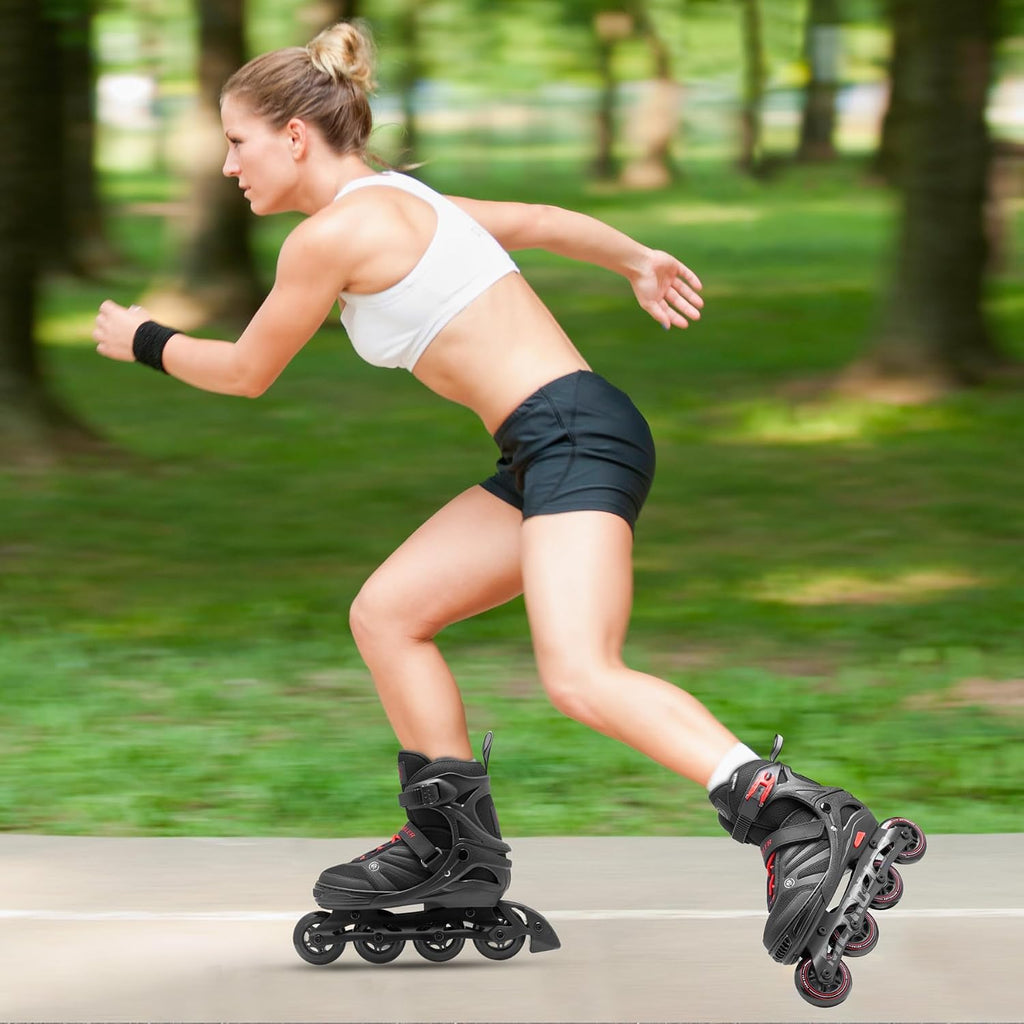 METROLLER Patines en línea adultos para hombres, mujeres y adolesce...