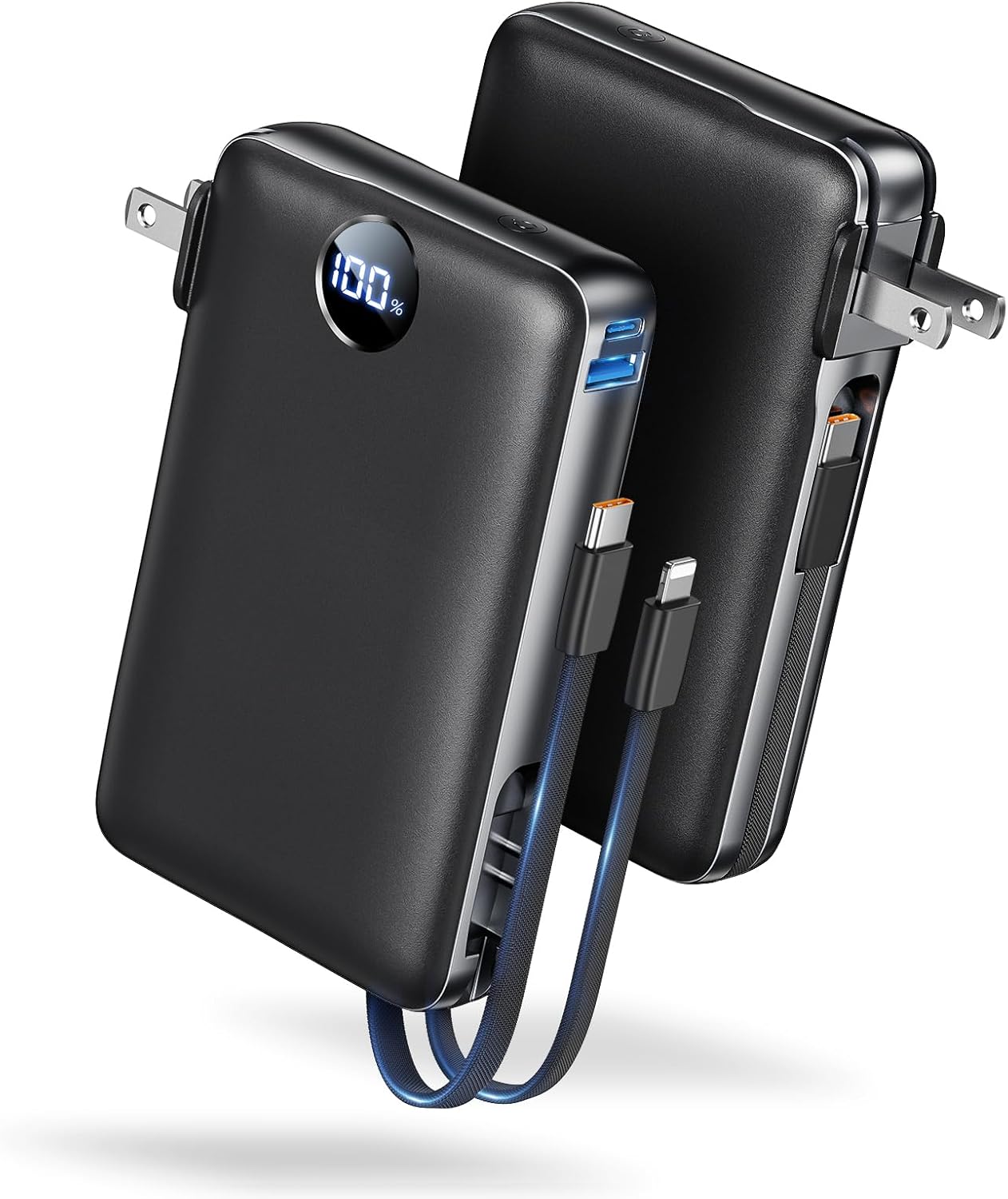 Cargador portátil de 50000 mAh de gran capacidad, enchufe de pared...