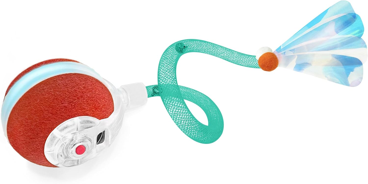 Jkanti Juguetes Interactivos para Gatos de Interior, Pelota de Gato...