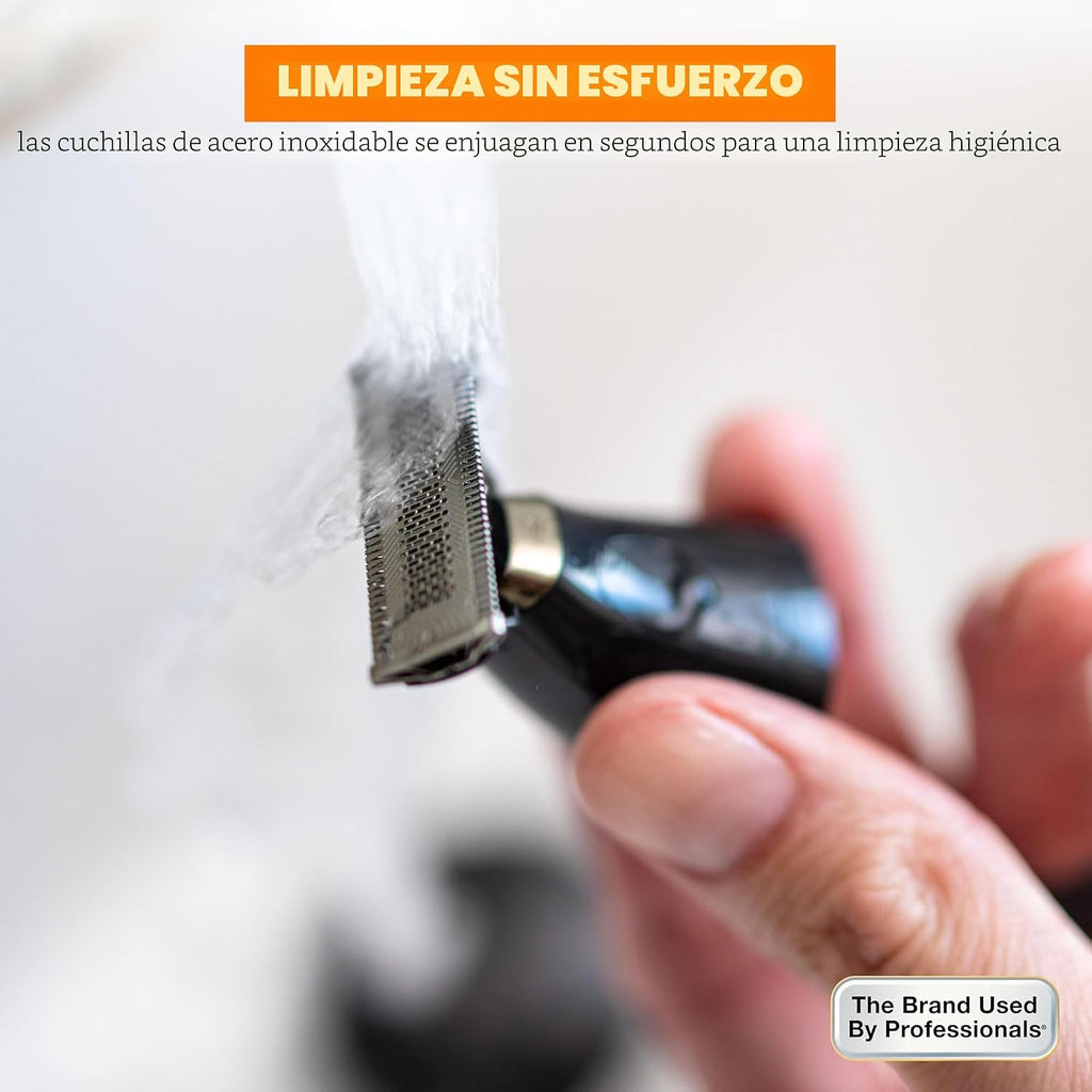 Wahl Trim Ninja - Maquinilla de afeitar eléctrica híbrida todo en u...