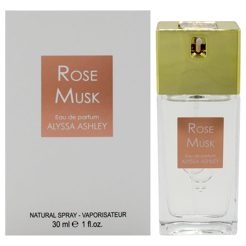 Alyssa Ashley Rose Musk - Mini perfumes para mujeres y colonia para...