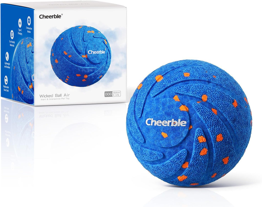 Cheerble Juguete interactivo inteligente para perros, Wicked Ball A...