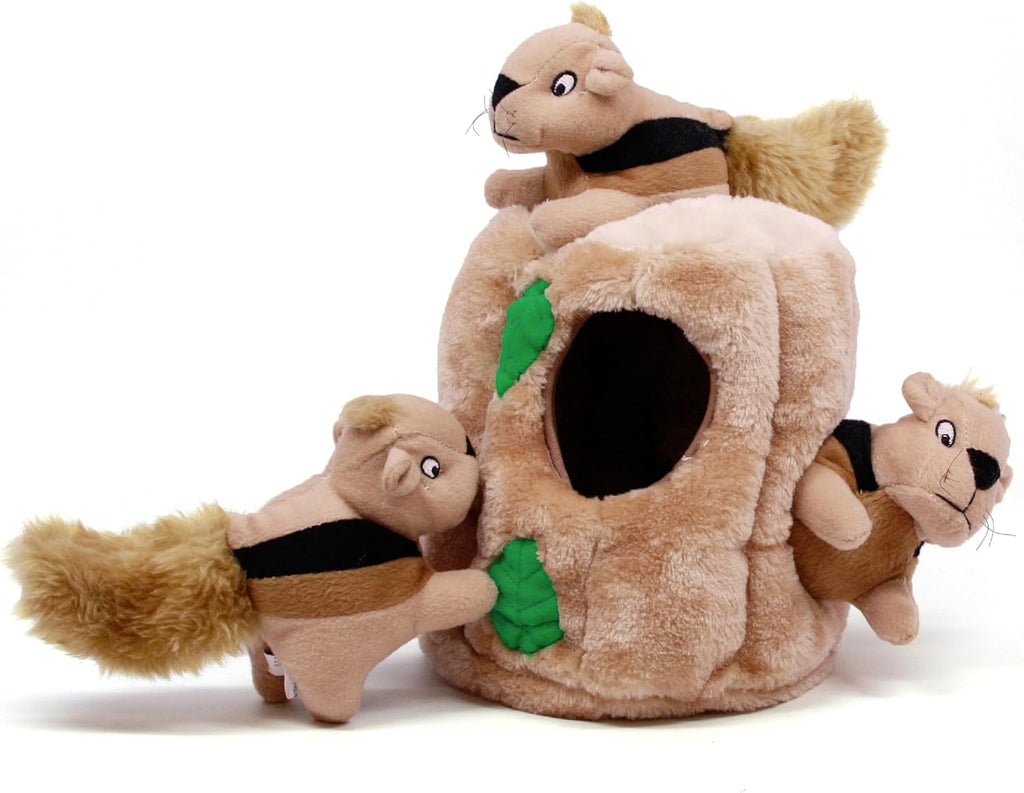 Outward Hound Hide A Squirrel Juguete Rompecabezas de Peluche para...