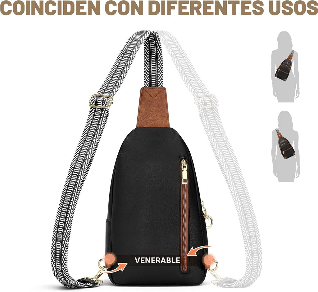 SYTRAH Bolsos de hombro antirrobo para mujer, bolso bandolera RFID...