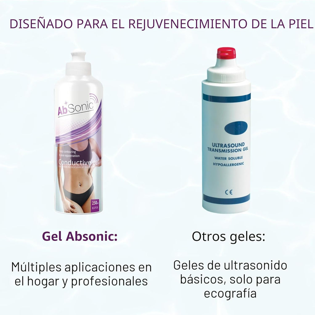 Absonic - Gel conductor para estimuladores abdominales, estimulació...