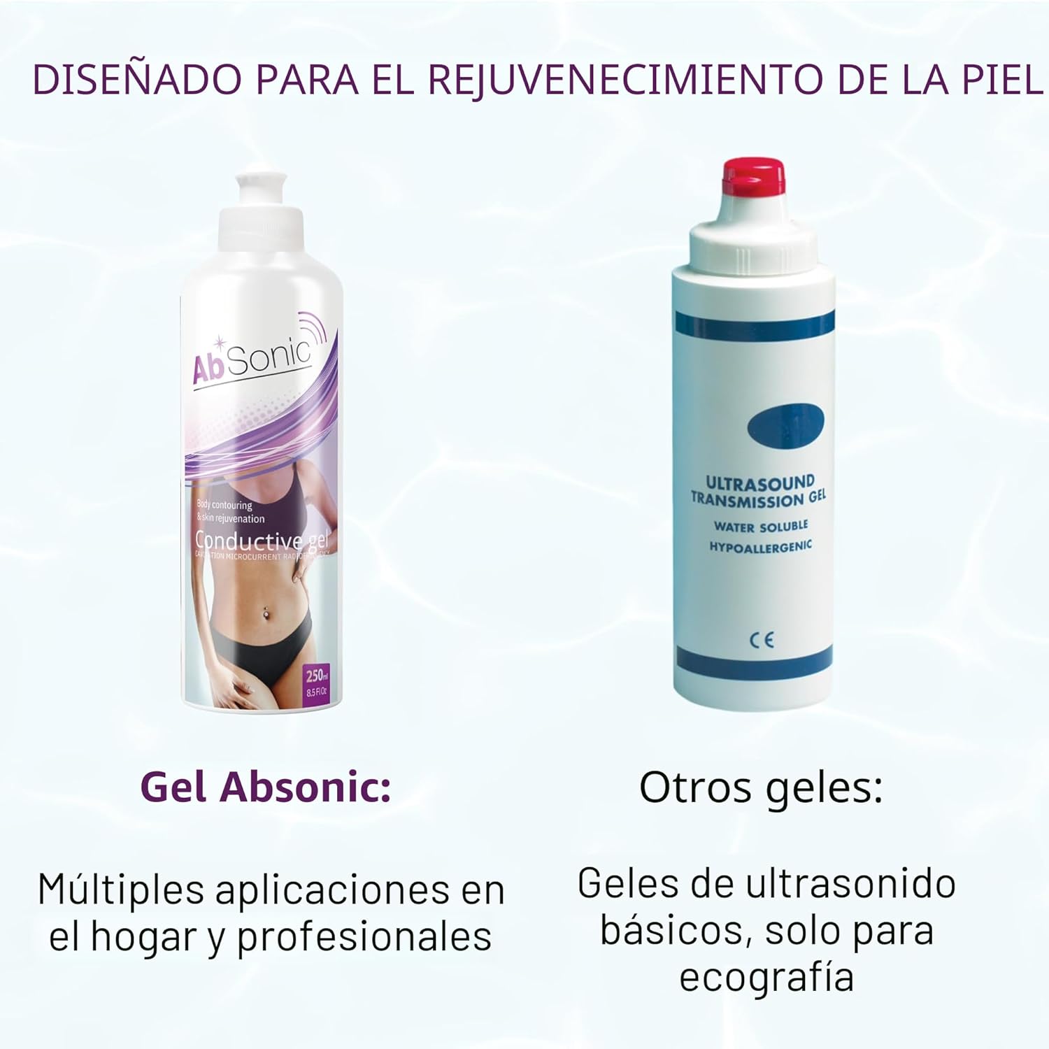 Absonic - Gel conductor para estimuladores abdominales, estimulació...