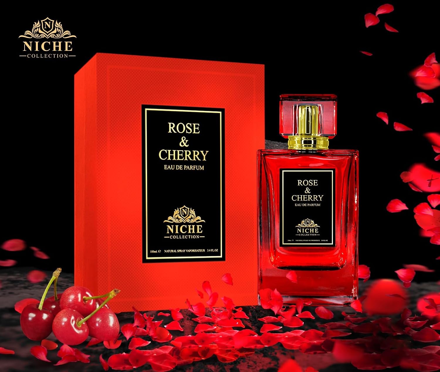 Maison d'Orient ROSE &amp; CHERRY Niche Collection Dubai 3.4 fl...