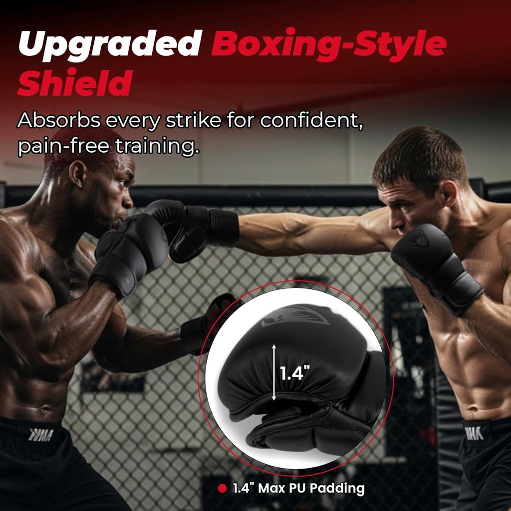 LIBERLUPUS Guantes MMA para hombres \u2013 Guantes de saco de boxeo...