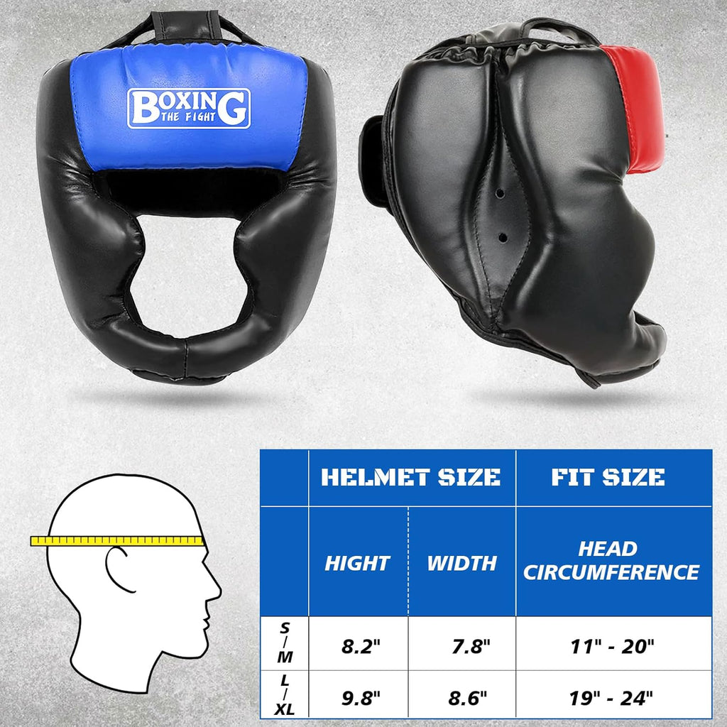 YORWHIN Protector de cabeza de combate con guantes - Casco de segur...