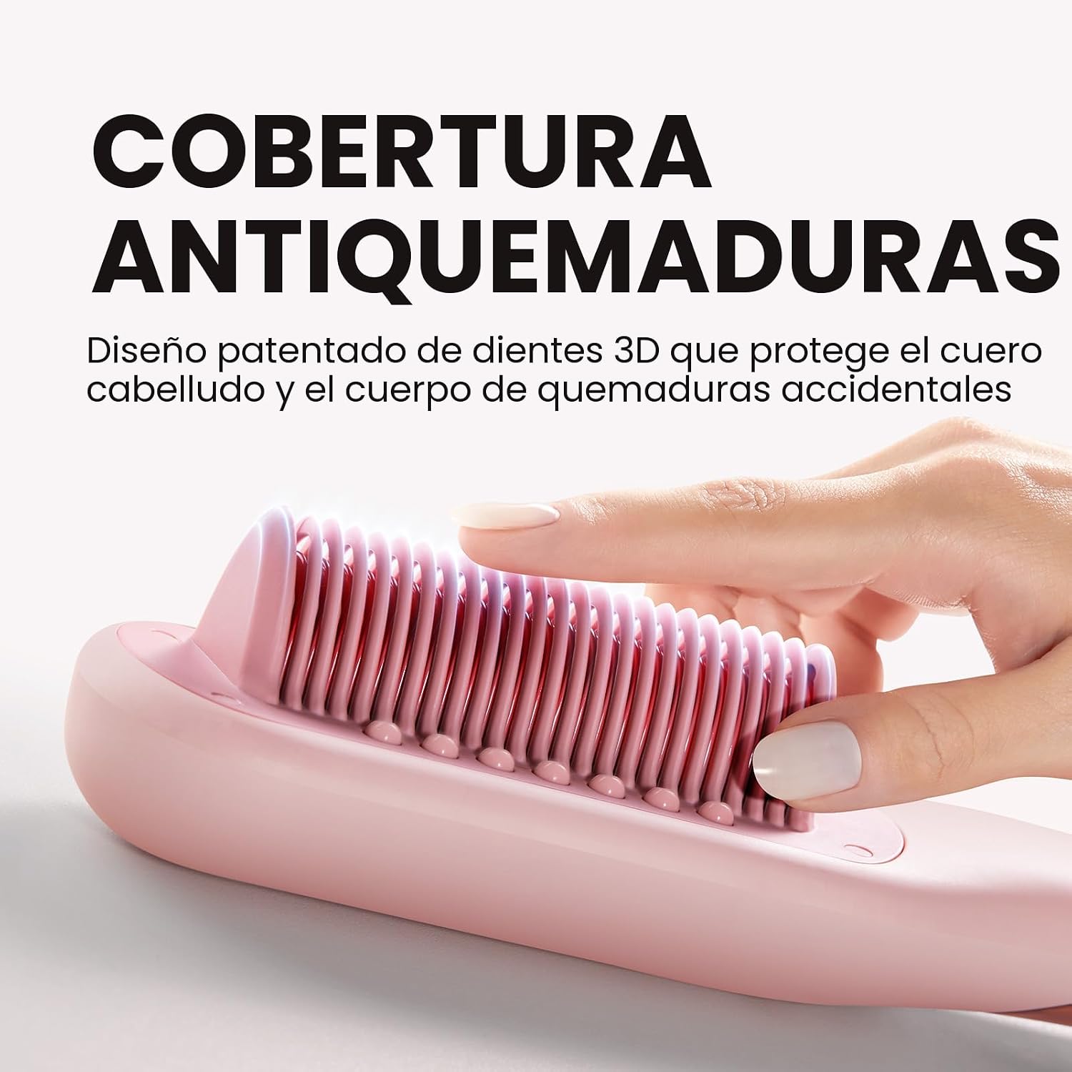 Cepillo Alisador de Cabello con Vapor Pro de Wavytalk, Cepillo Alis...