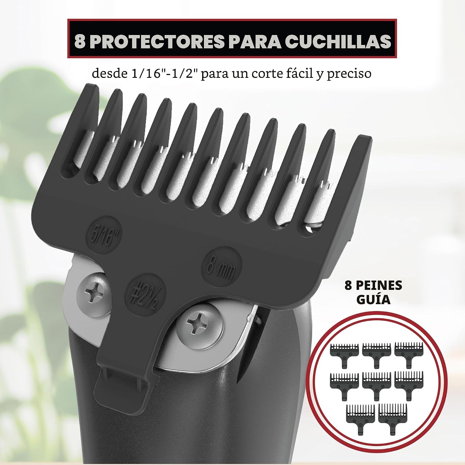Wahl Edge Pro Recortadora de Barba con Cable Sin Protuberancias par...