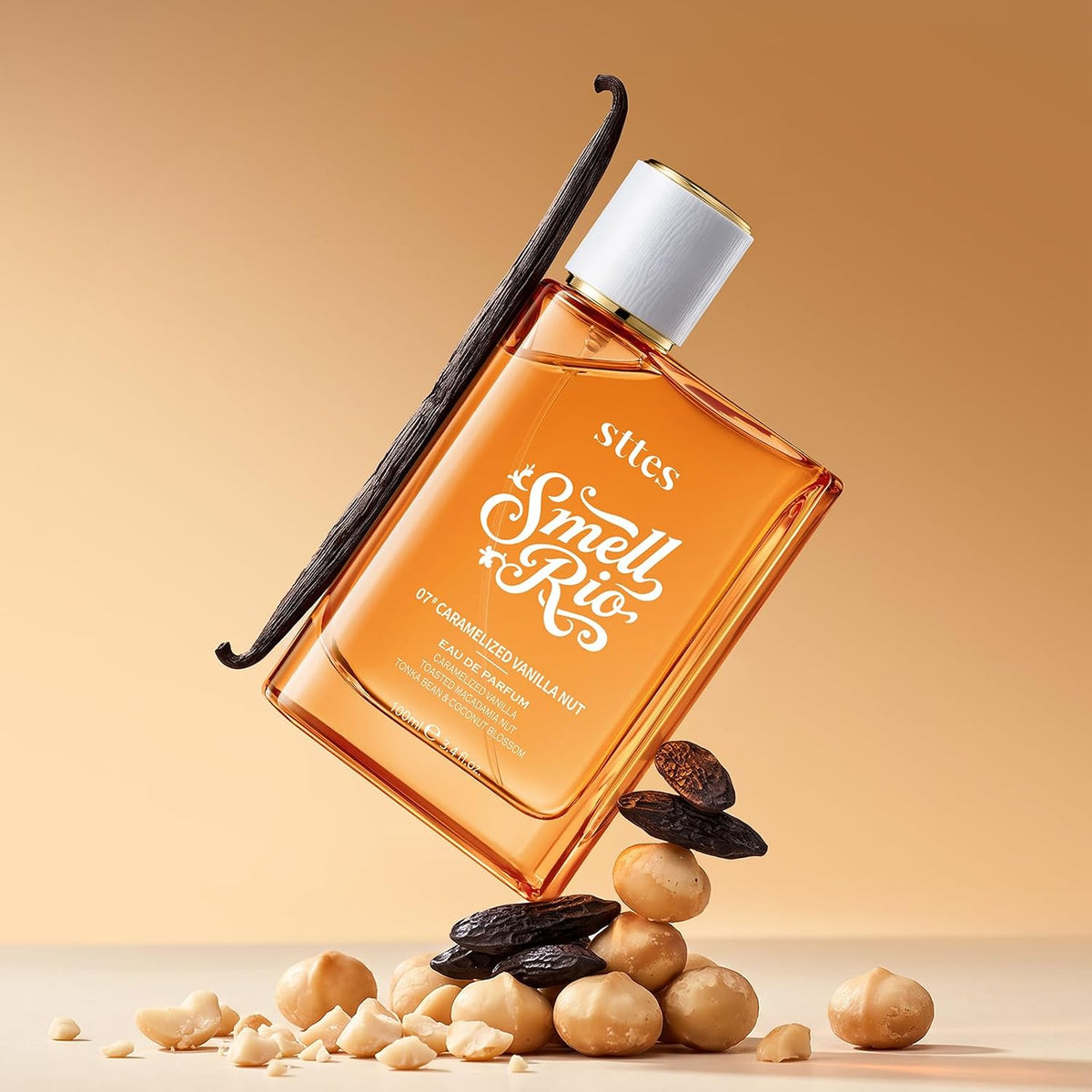 Sttes Smell Rio 07 - Perfume de vainilla caramelizada para mujer |...