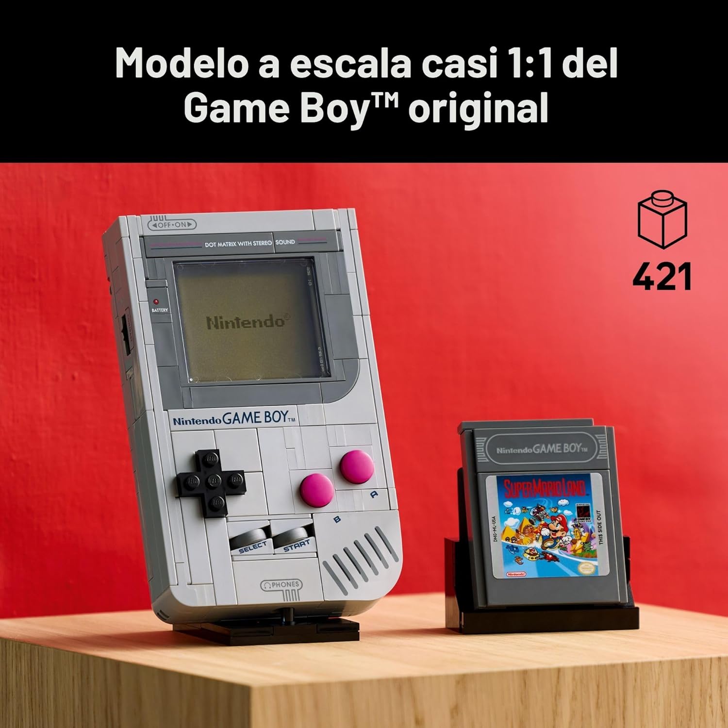LEGO Super Mario Game Boy - Juegos de construcción retro para adult...