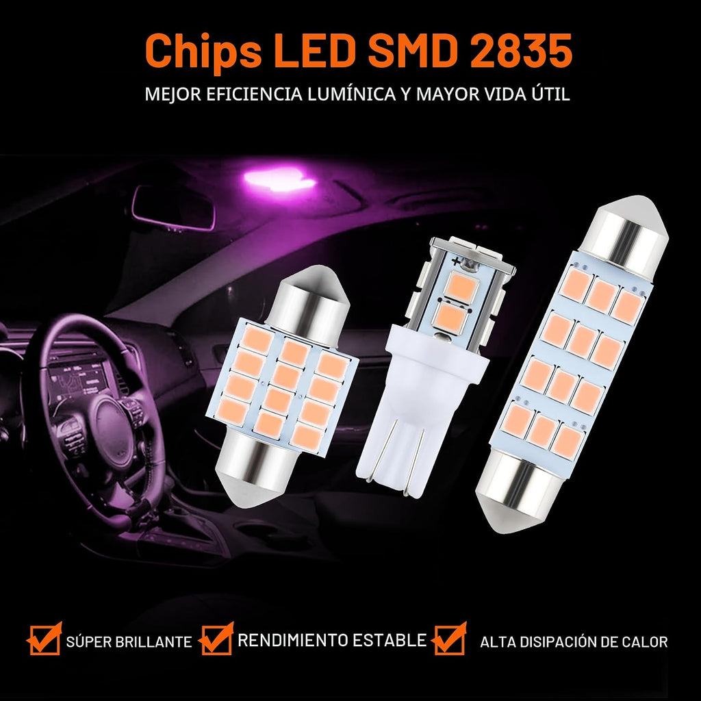 iFunyLED 24 Piezas de Bombillas LED de Luz de Cúpula para Interior...