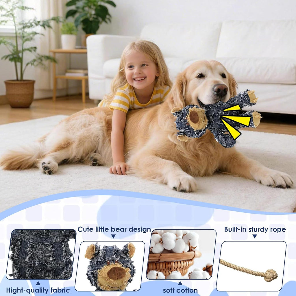 Compañero de perro para masticadores pesados: juguete para perros d...