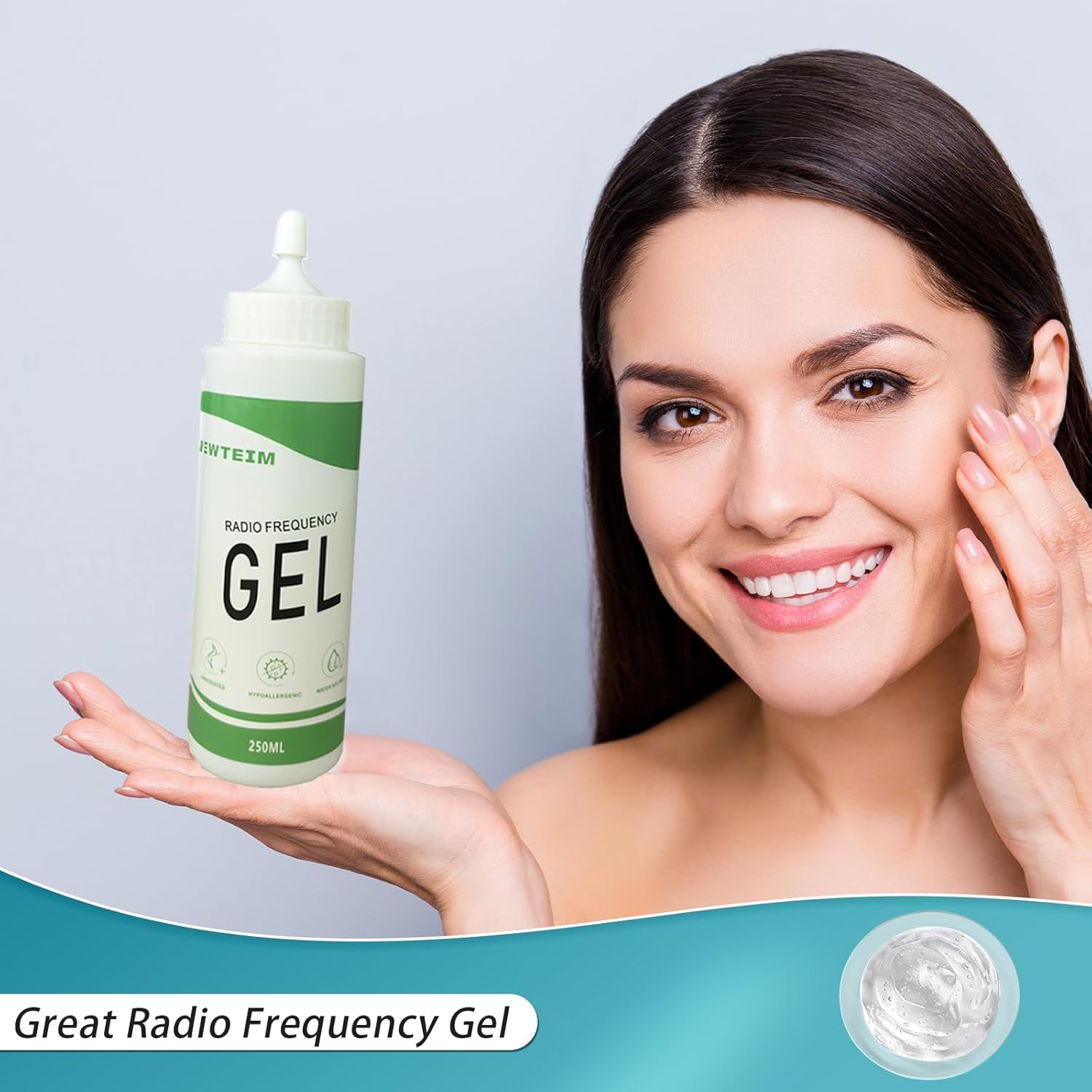 BEWTEIM Gel hidratante de la radiofrecuencia para la máquina facial...