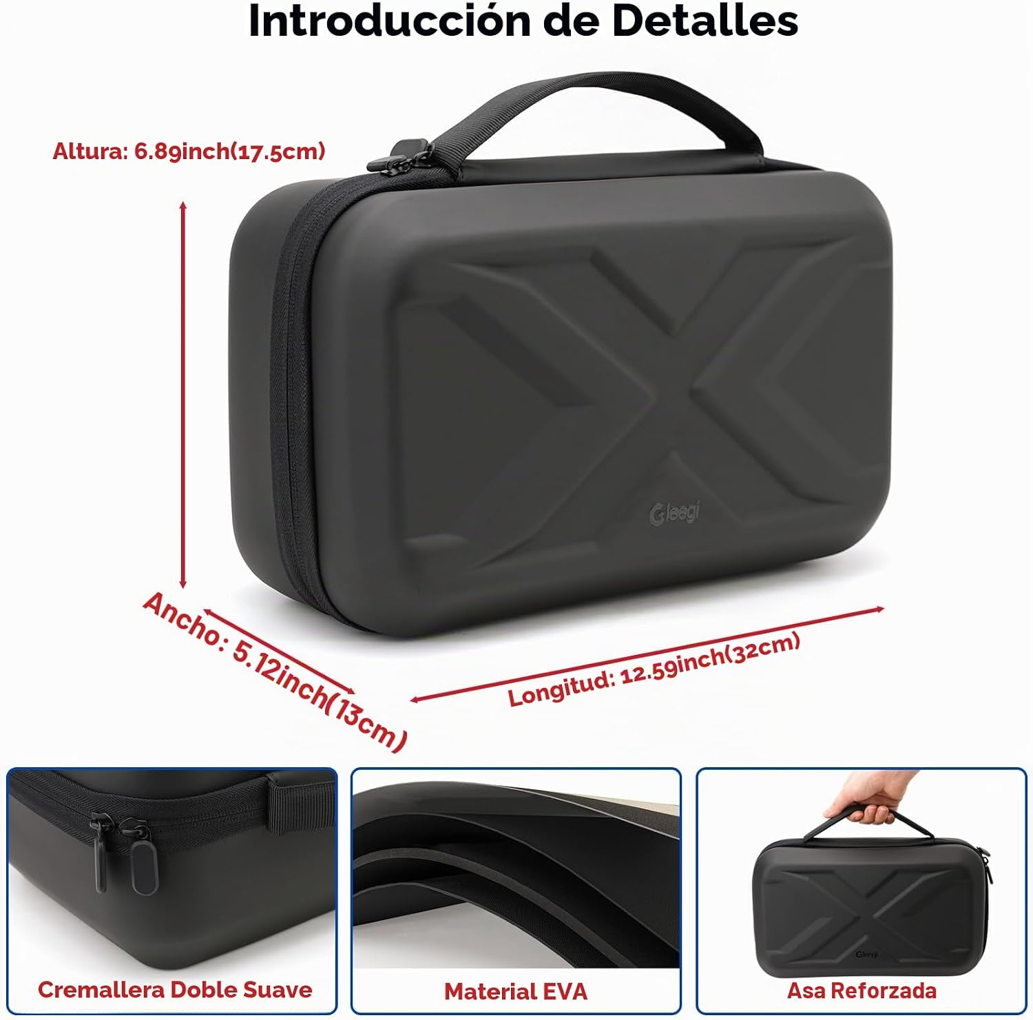 Gleegi Funda de protección EVA compatible con arrancadores de salto...