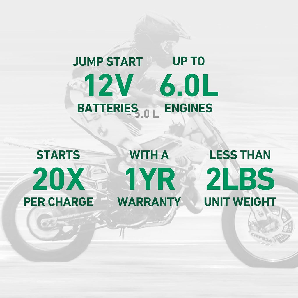 Battery Tender Charge N Start 1120 - Cargador de batería inteligent...