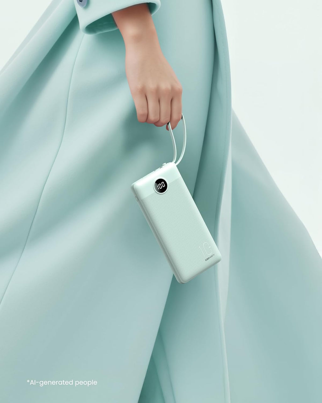 Coowisty Cargadores portátiles de 10000 mAh, banco de energía Slim...