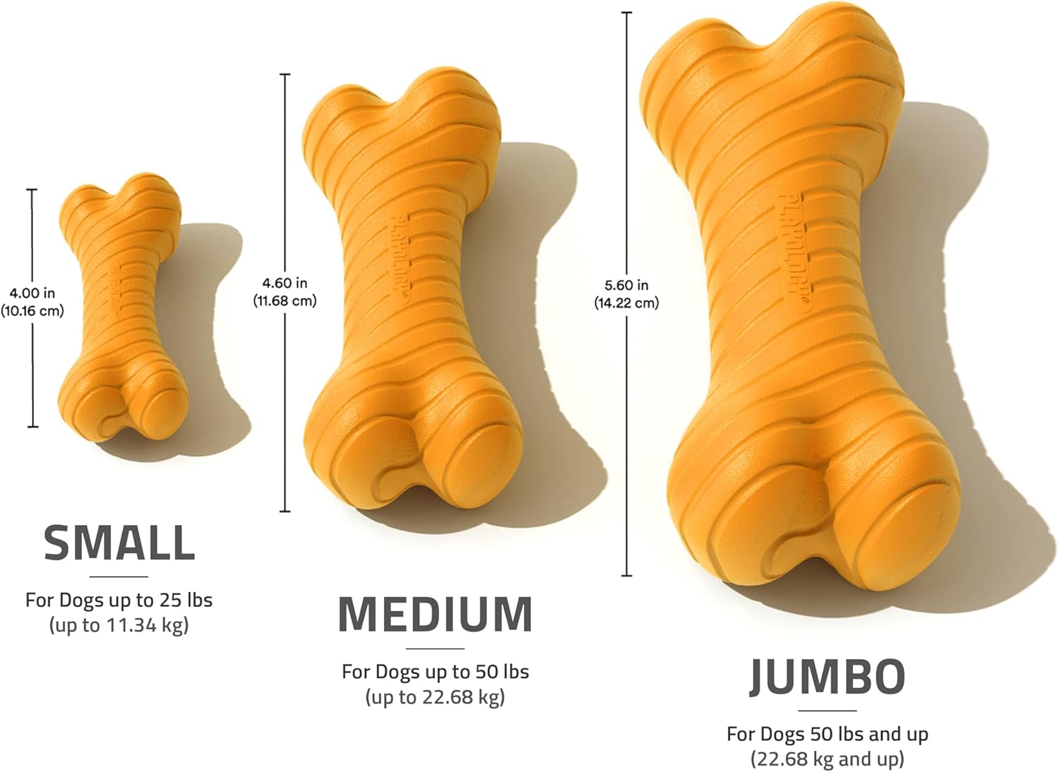 Juguetes para Perros Playology | Hueso de Doble Capa Masticable Dur...