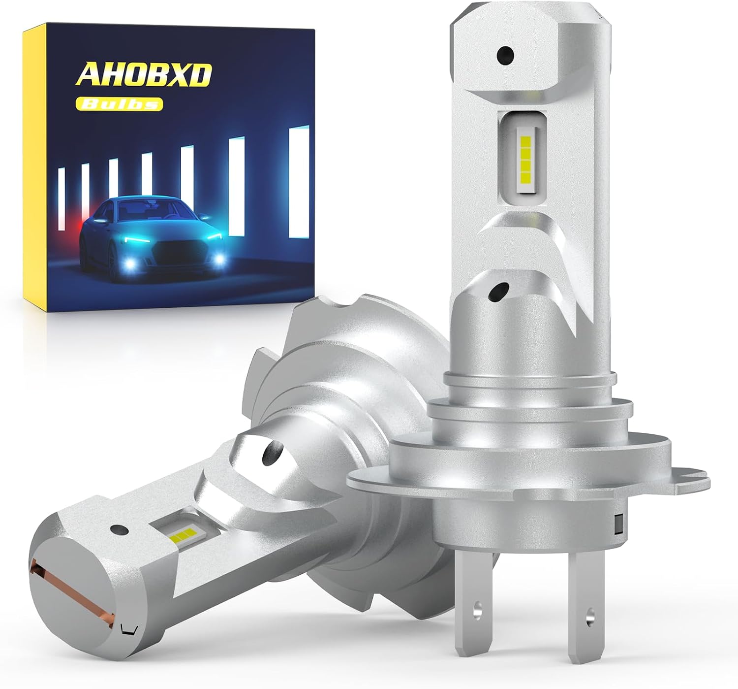AHOBXD Bombillas H7 Super Brillantes Blancas 6500K Mejora 600% 3000...