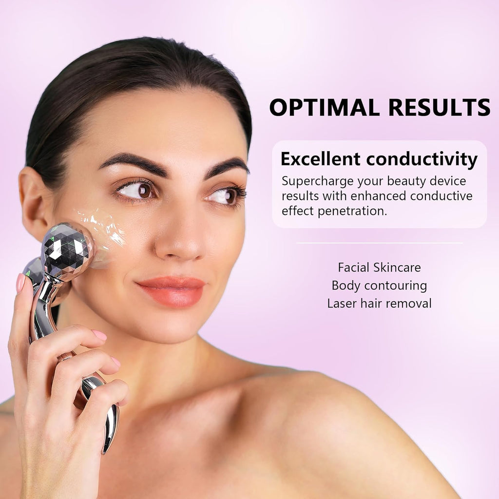 YMEYFAN Gel conductor grande de 2,5 litros para dispositivo facial...