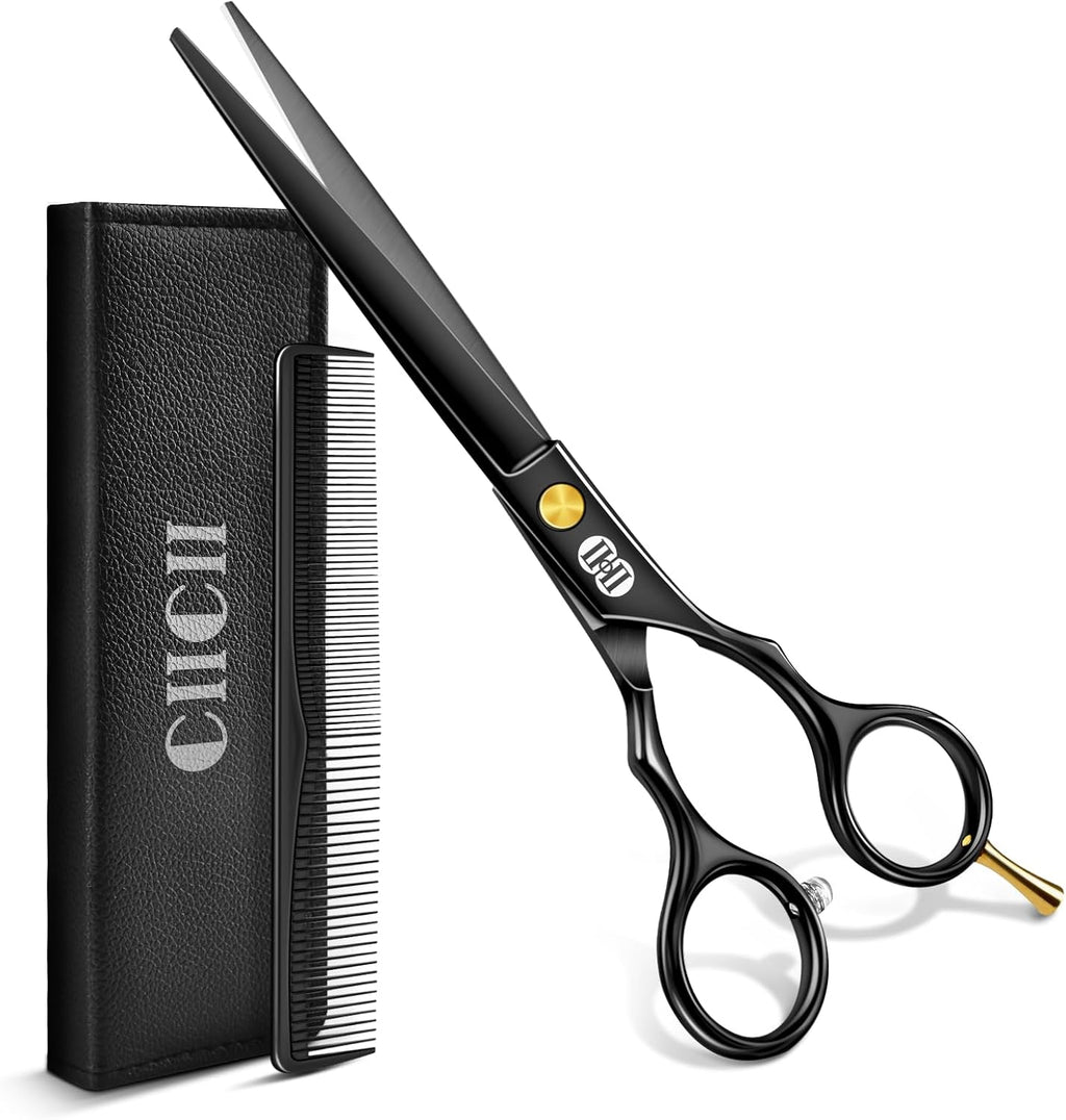 CIICII Tijeras de corte de cabello, juego de tijeras profesionales...