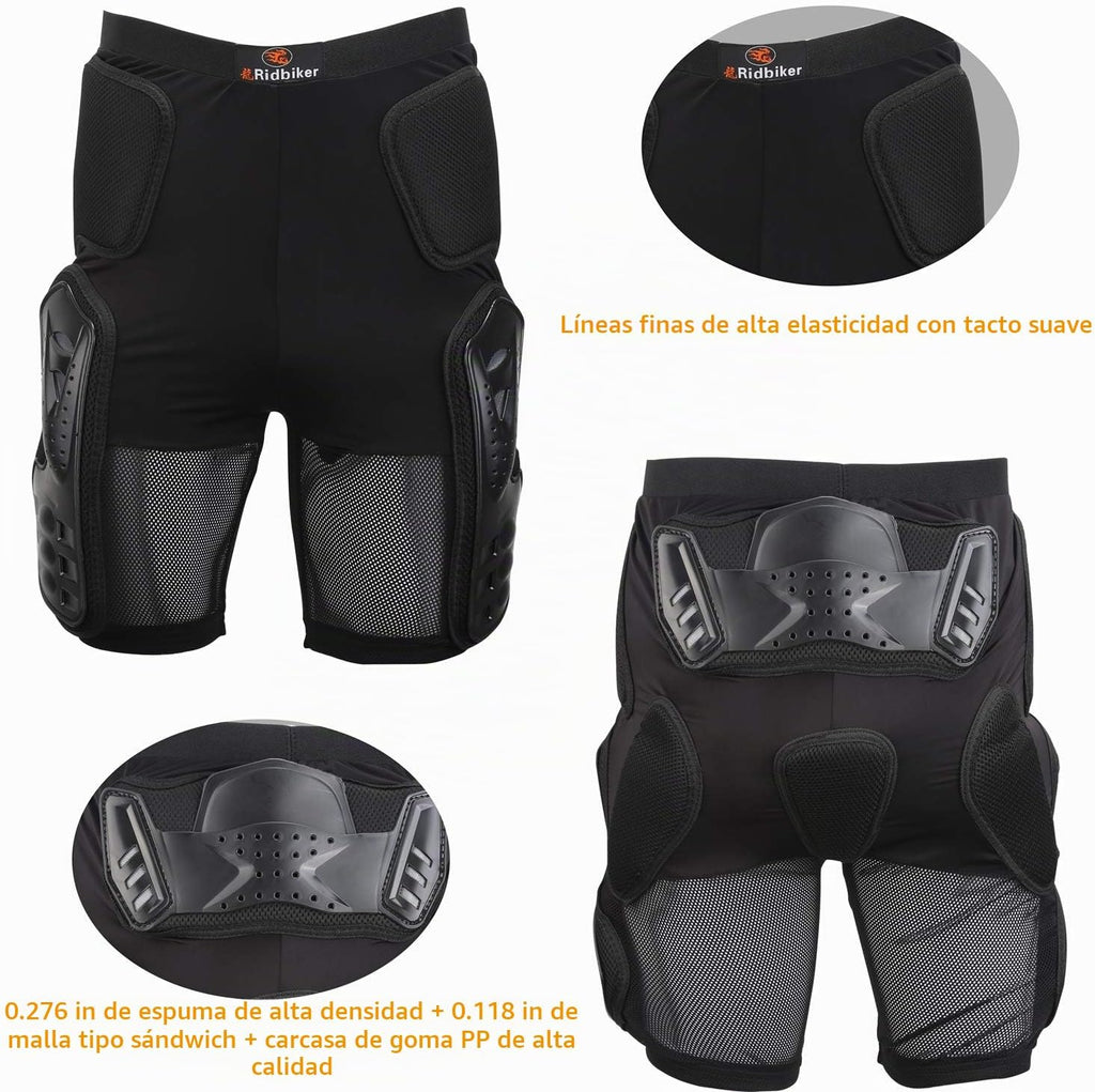 Almohadillas 3D para glúteos, pantalones cortos acolchados de prote...