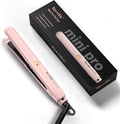 Terviiix Mini plancha plana para el cabello, temperatura ajustable,...