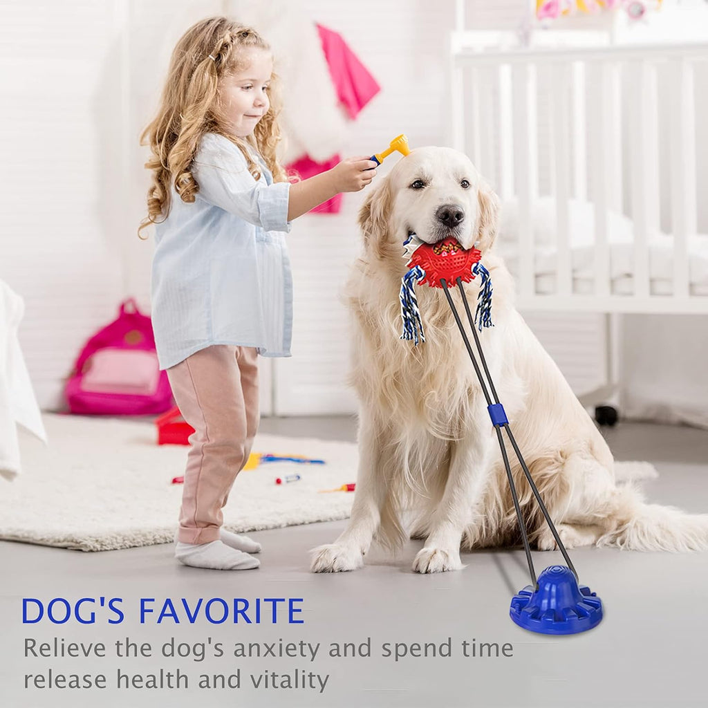 Askhald Juguetes masticadores agresivos para perros, juguetes de cu...