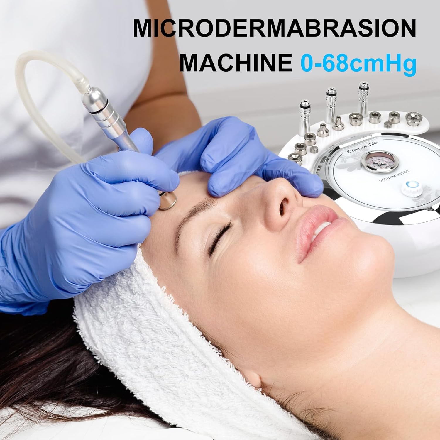 【3 en 1】Máquina de microdermoabrasión mcwdoit de 0 a 68 cmHg de fue...