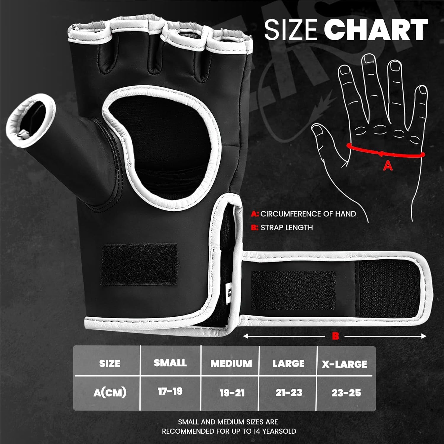 BEAST RAGE Guantes de artes marciales para hombres y mujeres, guant...