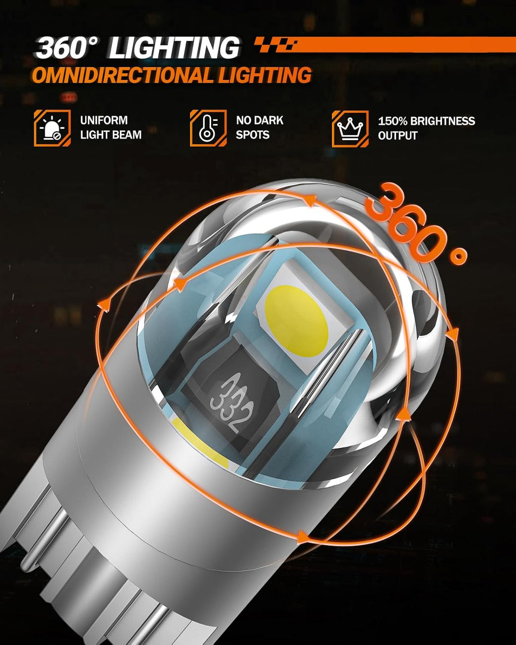 SEALIGHT 194 - Bombilla LED de 6000 K, color blanco, para placa de...