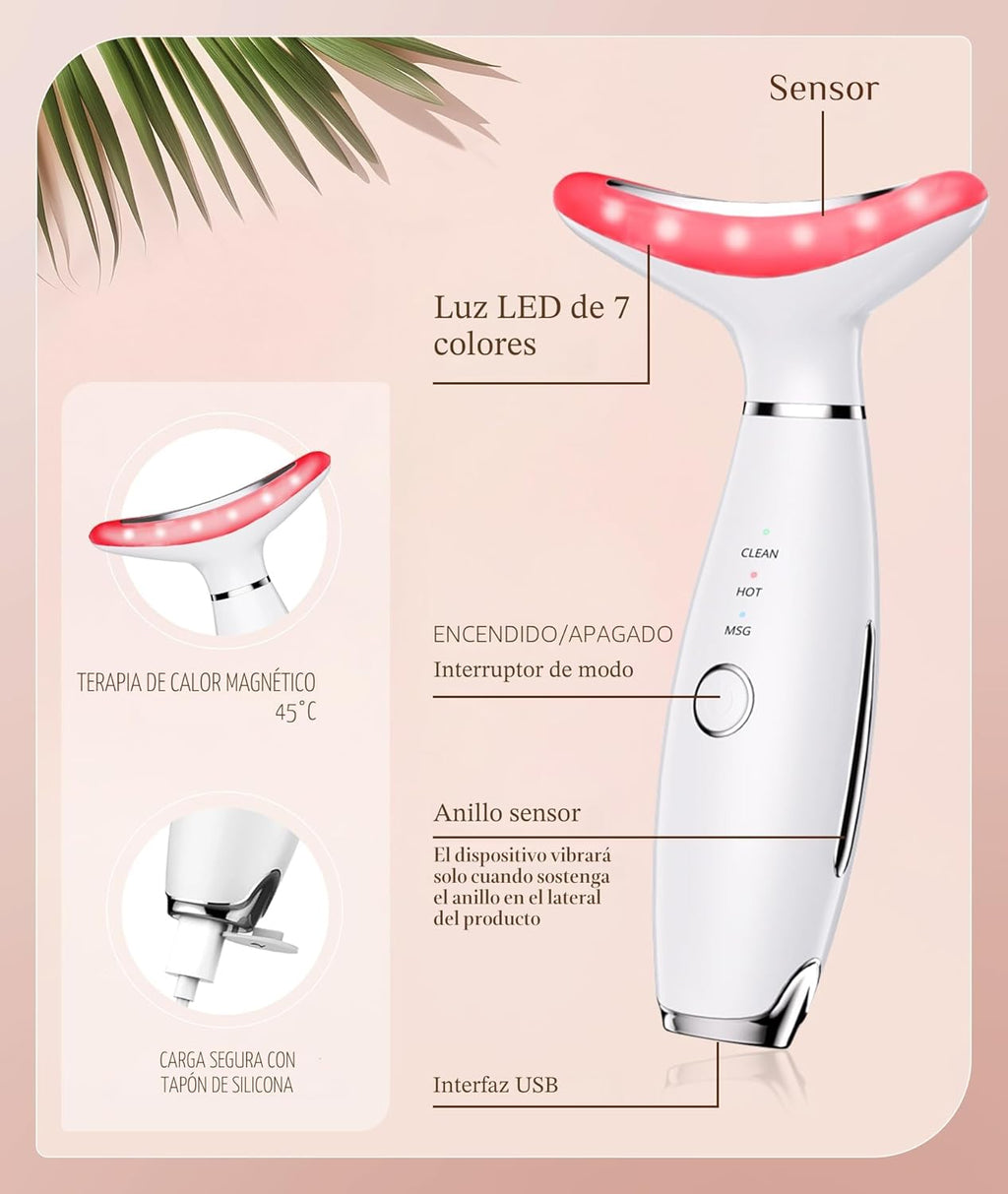 Dopsikn Máquinas Galvanicas de 7 Colores - Terapia de Luz Roja para...