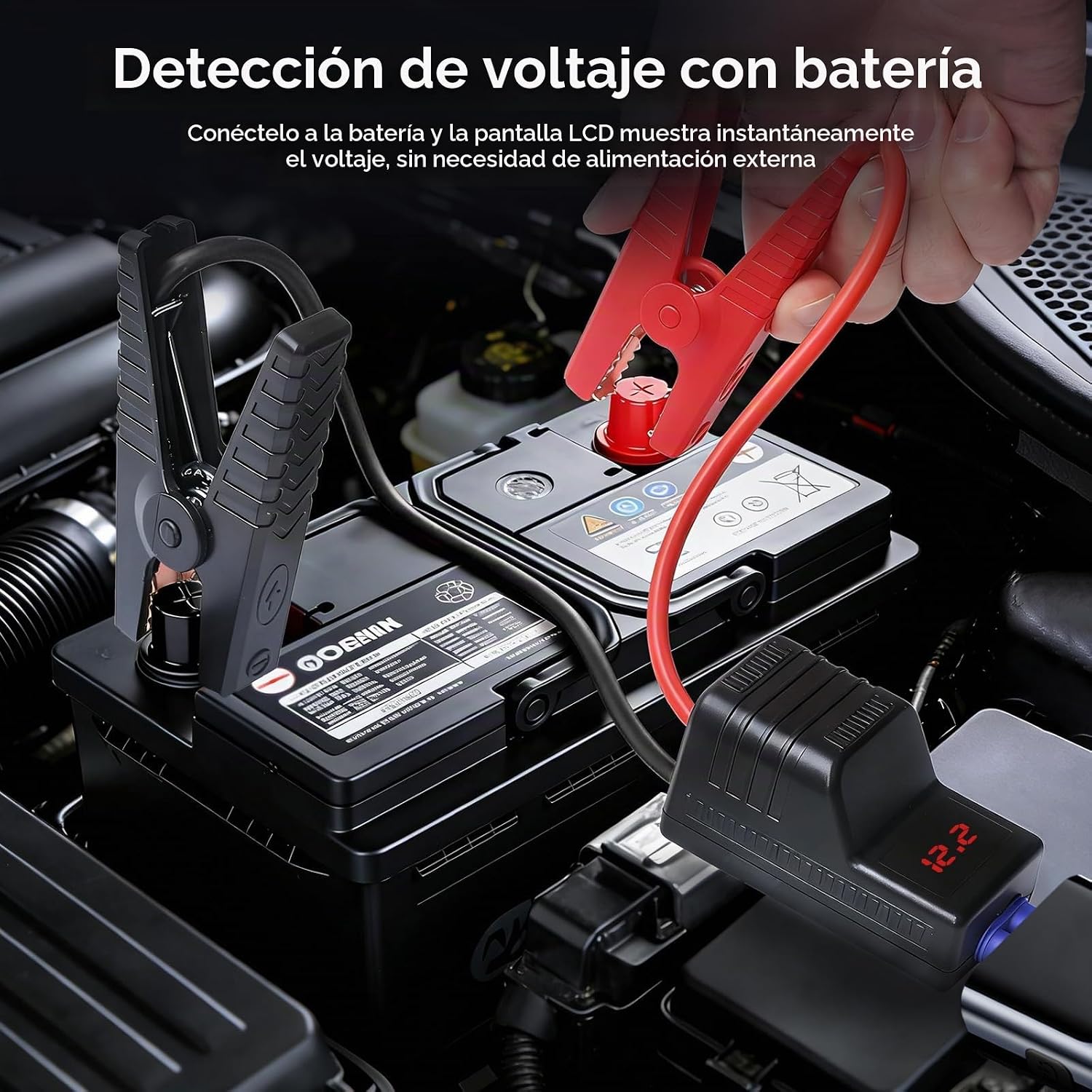 Mayspare Abrazaderas de arranque inteligentes EC5 de 10 AWG, clips...