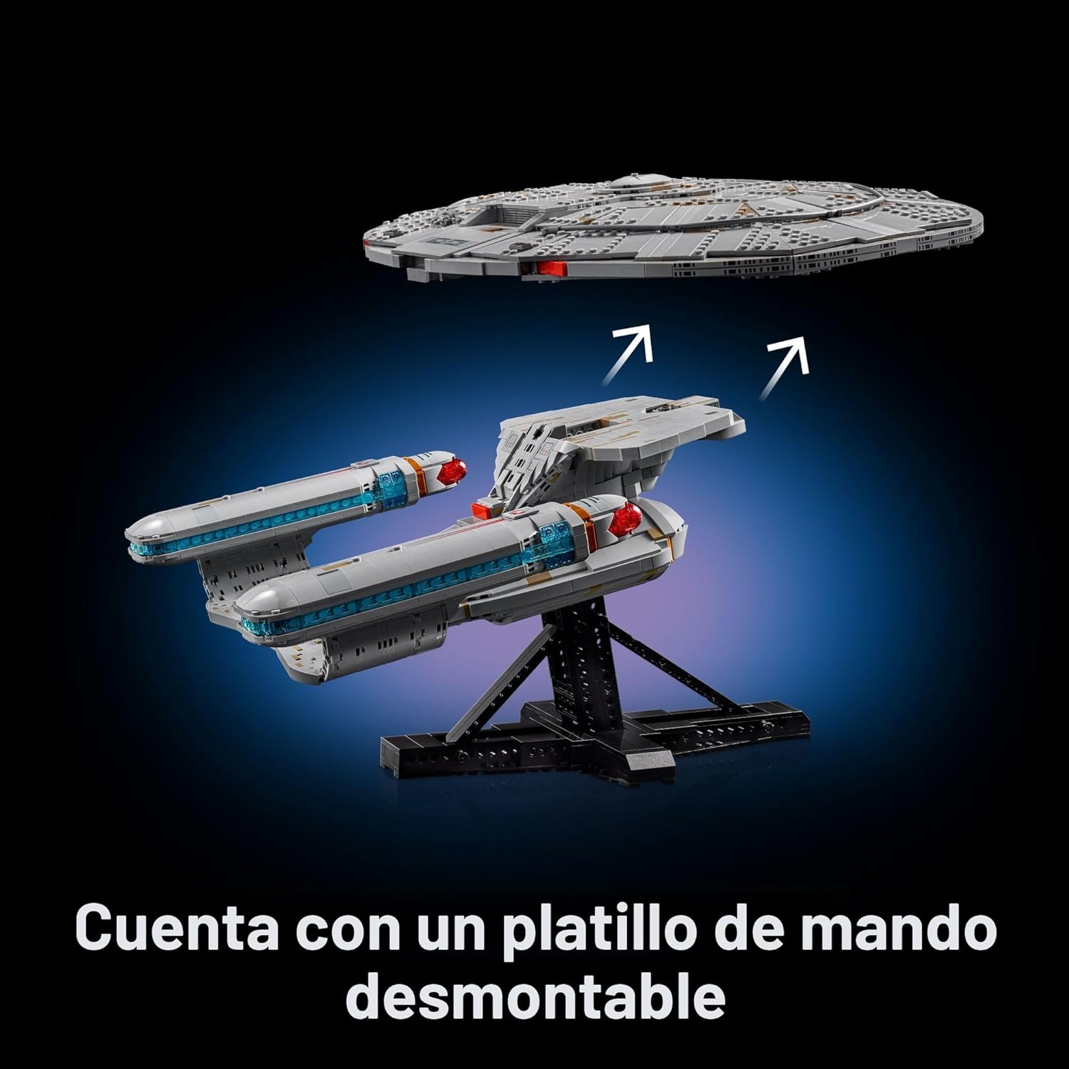 LEGO Icons Star Trek: U.S.S. Enterprise NCC-1701-D - Juegos de cons...