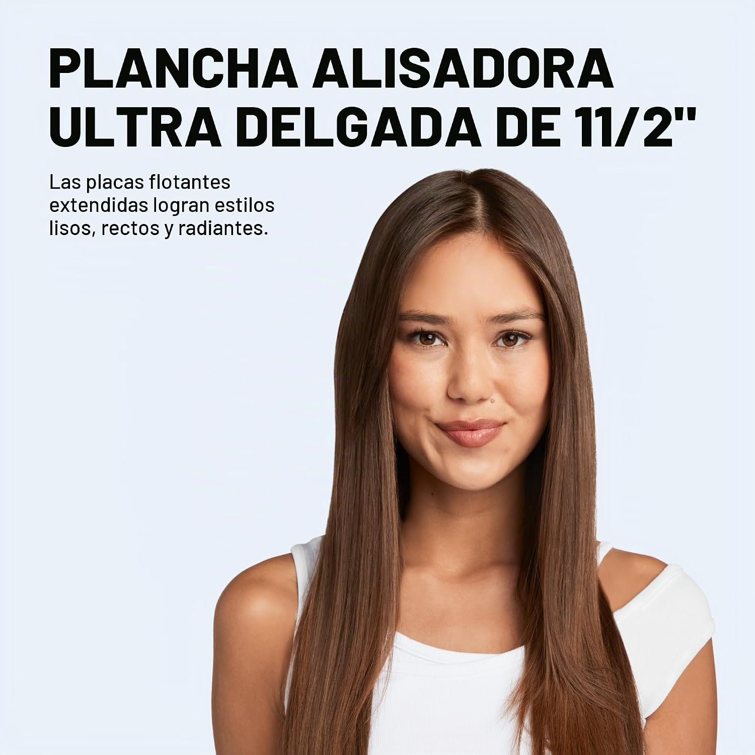 Plancha de pelo ultra elegante BabylissPRO Nano Titanium, plancha p...
