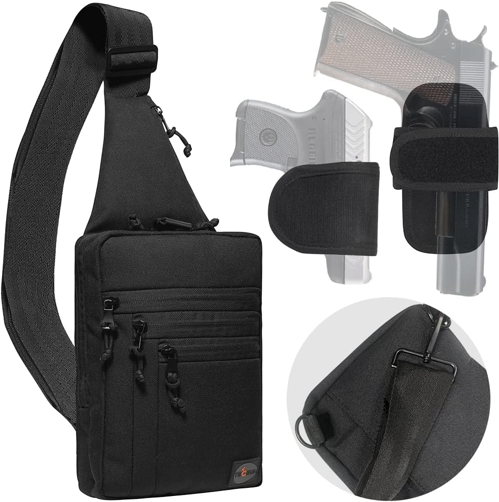 TECEUM Bolsa táctica \u2013 Bolsa CCW de pecho para todos los días...